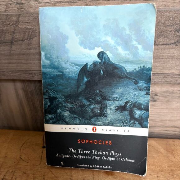Sophocles The Three Theban Plays Antigone, Oedipus the King, Oedipus at Colonus - Picture 1 of 10